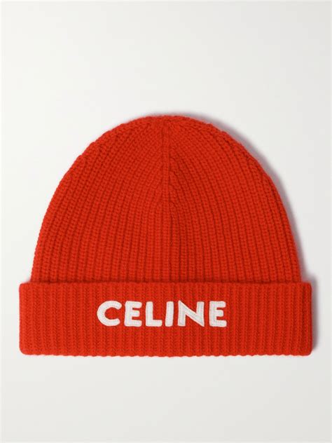 celine beanie red|celine hats.